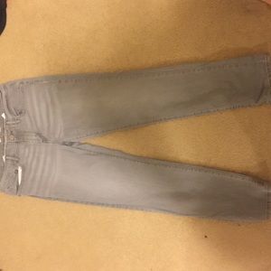 Gray Levi Skinny Jeans
